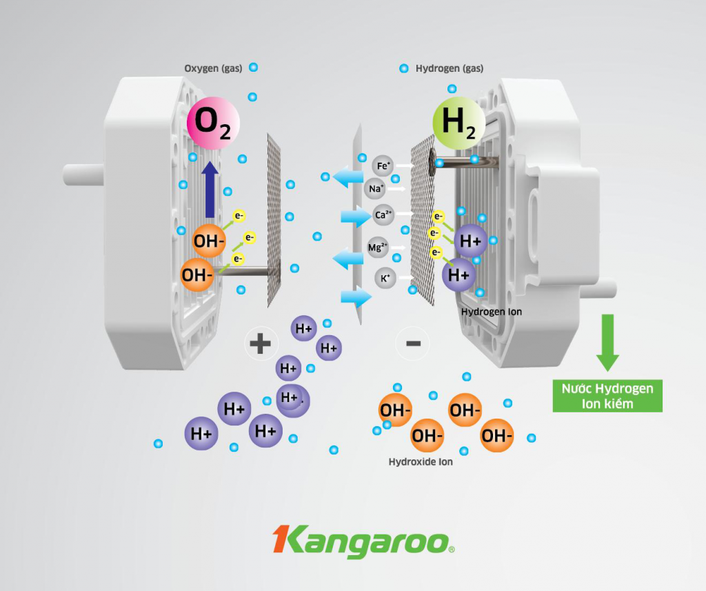 công nghệ điện phân nước hydrogen ion kiềm